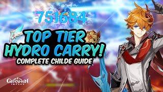 ADVANCED CHILDE GUIDE (HUGE CRITS) - Best Tartaglia Build & Showcase | Genshin Impact