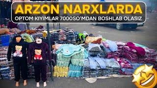 ARZON NARXLARDA OPTOM KIYIMLAR 7000sómdan boshlanadi