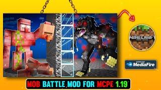 Mob Battle Mod For Minecraft Pe 1.19 | Mob Battle Addon For Mcpe | Do Mob Battle In Minecraft Pe