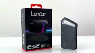 Lexar SL660 BLAZE - Super Fast External SSD that's faster than your internal M.2 SSD PCIE Gen3