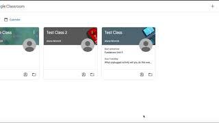 Google Classroom: Tour