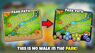 How Fast Can You Black Border Park Path in BTD6?