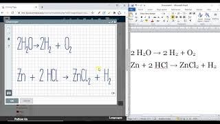 Chemistry editor in LMS | Freehand sketch editor | KJSCE | Moodle | ChemType