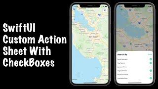 SwiftUI Custom Action Sheets With CheckBoxes - SwiftUI Checkbox - SwiftUI 2.0 Tutorials