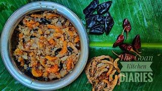 Dried prawn kismoor || #StayHome & #cook #WithMe || Quarantine Ep-5 Goan style