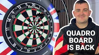 QUADRO DARTBOARD IS BACK HARROWS 2025 LAUNCH