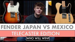 Fender Japan Vs Mexico - TELE EDITION