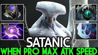 SATANIC [Faceless Void] When Pro Max Attack Speed Endless Bash Dota 2