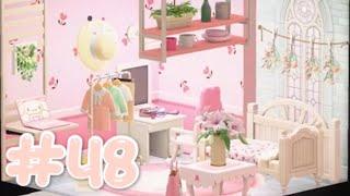 ACNH #48 | 4x4 Pink Bedroom | Kittendo64