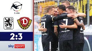 Dynamo bezwingt kriselndes 1860! | TSV 1860 München - Dynamo Dresden | Highlights - 3. Liga 2024/25