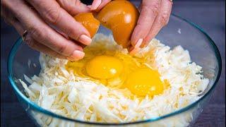 Капуста + 2 яйца! Приготовила Мужу Раз, ТЕПЕРЬ ОН ПРОСИТ КАЖДЫЙ ДЕНЬ!