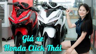 Bảng giá xe Click Thái mới nhất tháng 09/2024 | Sáu Vlogs