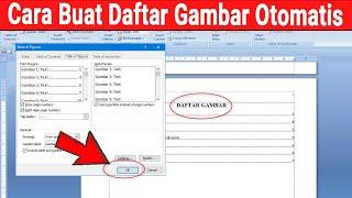 Cara Buat Daftar Gambar Otomatis di Word