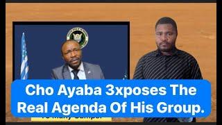 Cho Ayaba Confesses With His Own Mouth.
