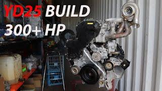 YD25 D22 High HP Engine Build