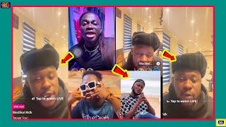 Shatta wale gave me 10 Lions! Medikal surprise the lookalikes on his First Tiktok live