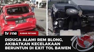 Kecelakaan Beruntun di Exit Tol Bawen Semarang | Kabar Petang tvOne