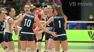 Women's volleyball Croatia national team at VNL2023