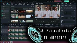 How to make your videos stand out with AI portrait in Filmora 12