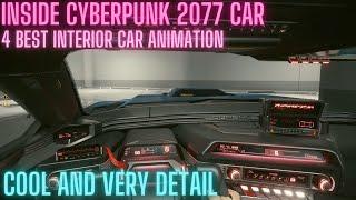 CYBERPUNK 2077 CAR INTERIOR ANIMATION