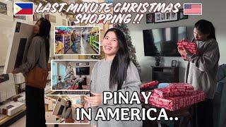 last minute shopping for Christmas present ! iba parin ang pasko sa Pinas  |Buhay America 