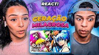 Rap da Geração Milagrosa | ESPECIAL 100K Pt.2 | Flash Beats (Prod. Hunter) | [ React Rap Nerd ] 