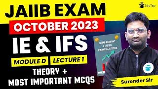 Complete IE & IFS for JAIIB Exam | IE & IFS Free Online Lecture Classes for JAIIB | Module D EduTap