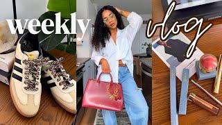 Vlog| Epic Vintage Thrift Haul ft My Favorite Fall Trends, Must Have Fall Accessories, Lunch Dates