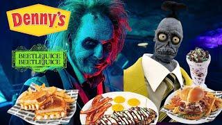 WE TRIED THE BEETLEJUICE AFTERLIFE MENU AT DENNYS!