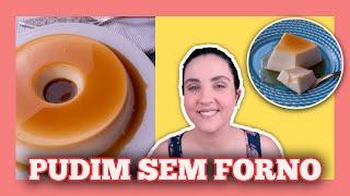 PUDIM DE LEITE CONDENSADO QUE NÃO VAI AO FORNO - MUITO FÁCIL! | Rafa Cabral