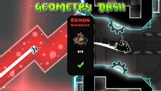 ПОСЛЕДНИЙ, ДЕМОНИЧЕСКИЙ ГАУНТЛЕТ (Прохождение Demon Gauntlet)! ► Geometry Dash #96