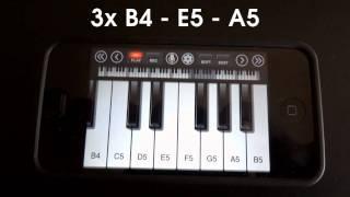 Still D.R.E. - Dr. Dre ft. Snoop Dogg - iPhone/iPod Touch Piano Tutorial