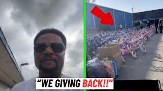 ''GIFTS TO ALL KIDS!!'' J. Prince Pulls Up To The Hood Solo For Christmas Giveaway!!