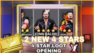 UNLOCKING 2 NEW 4 STARS | 4 STAR LOOT OPENING | WWE MAYHEM