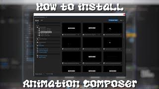 How To Install Animation Composer On After Effects