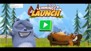 Гризли и лемминги запускаем леммингов. Grizzy & The Lemmings Lemmings Launch.