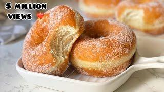 HOW TO MAKE PERFECT, SOFT, FLUFFY AND AIRY RING DOUGHNUTS 4M+ views 