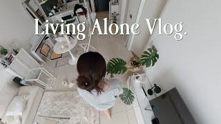 Days in My Life Living Alone | Trying new things, healthy cooking and eating, Tidy up the apartment!
