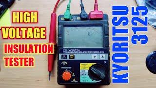 Kyoritsu 3125 High Voltage Insulation Tester