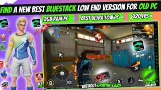 I Find New Bluestacks Lite Version For Low End PC | Best Bluestacks Version For Free Fire