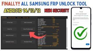 Finally  All Samsung FRP Unlock Tool 2025 Android 14/13/12 | All Samsung FRP Bypass Tool 2025