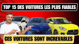 TOP 15 des VOITURES les PLUS FIABLES de 2025: Ne les RATEZ PAS !