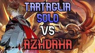 Tartaglia Solo VS Azhdaha - No Damage (Sin Daños)