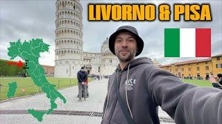  We arrived at Paolo`s home in Livorno Italy and went to visit Pisa the next day