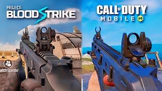 Project Bloodstrike vs. Call of Duty Mobile - Weapons Comparison