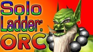 Warcraft 3 - Solo Ladder Orc #1 (1v1 #35)