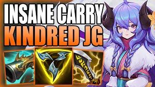 CARRYING WHAT SHOULD HAVE BEEN AN IMPOSSIBLE GAME WITH KINDRED JUNGLE! - Guide League of Legends