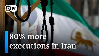 Iran executed more than 570 people in 2022, report slams 'killing sprees' | DW News