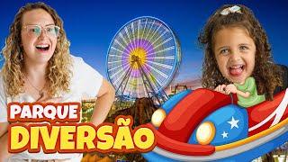 PASSAMOS UMA NOITE NO PARQUE DE DIVERSÃO - FAMÍLIA LISA - BELLA LISA SHOW