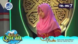 Suara Indah Wirda, Putri Ust. Yusuf Masur @HAFIZH QUR'AN